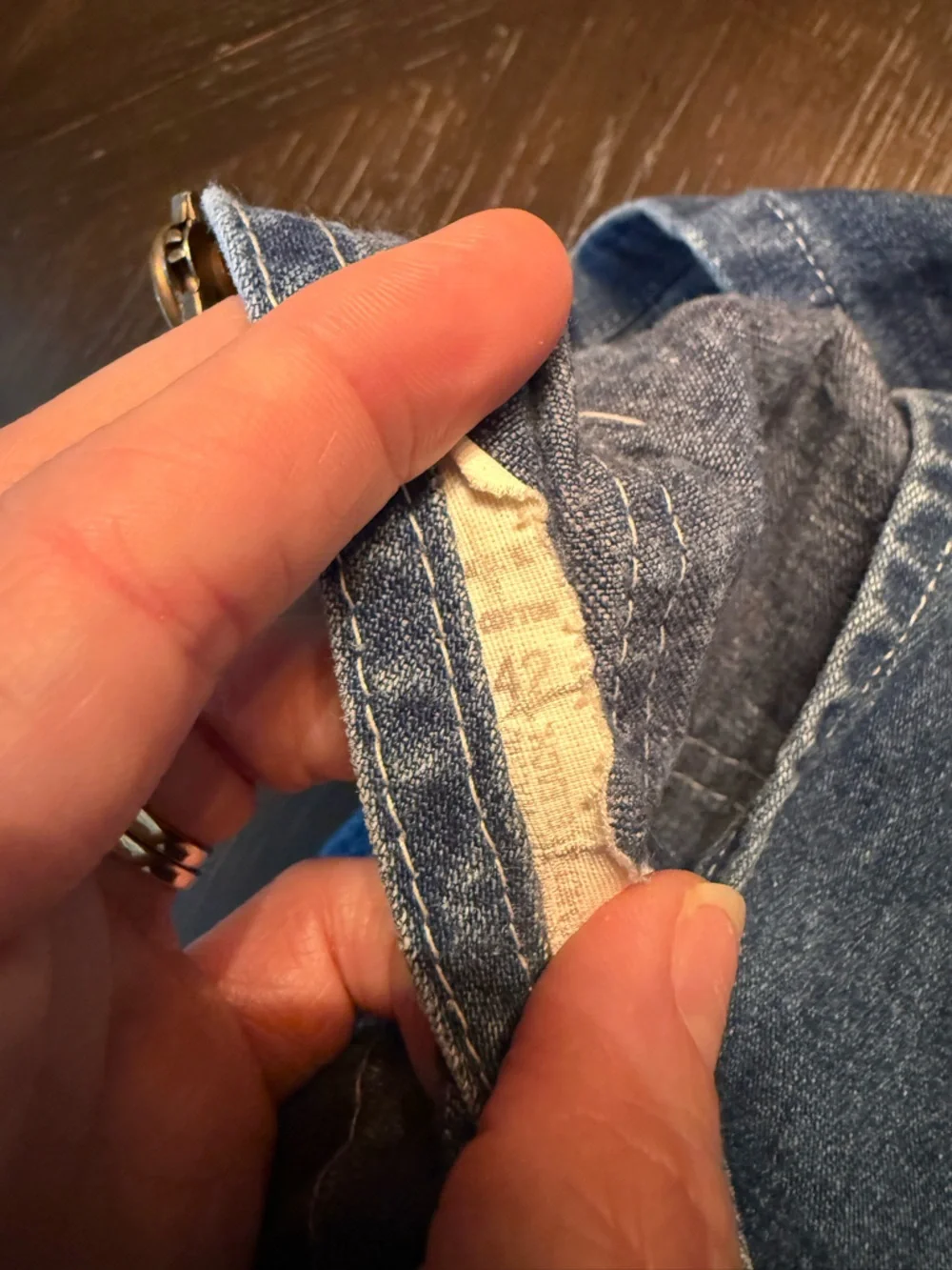 Vintage Oshkosh overall denim jumper dress 3 or 4T?
